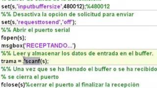 MATLAB: COMUNICACIÓN SERIAL.
