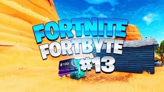 Fortnite Fortbyte #13 Location! - Found at a location hidden within Loading Screen #2!
