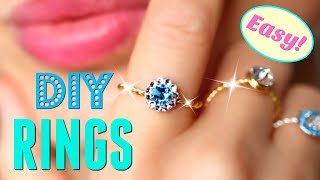 DIY Halo Rings & Channel Update/ Easy DIY Jewelry