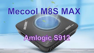 Новинка mecool M8S MAX ТВ приставка Android 7,1 Распаковка TV BOX Amlogic S912