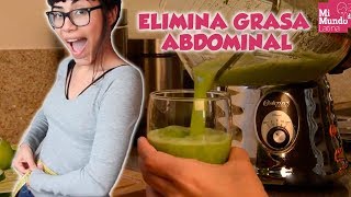 Jugo 'mágico' para eliminar grasa abdominal