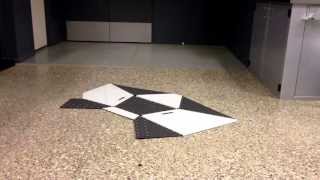 Origami Folding Chair - made from sheet metal