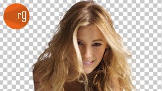 How to cut out hair from a background - Photoshop CC Tutorial