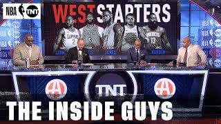 The 2020 West All-Star Starters Are Revealed | NBA on TNT