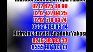 hidrofor servisi numaraları 0212 578 03 74 -0212 427 04 25
