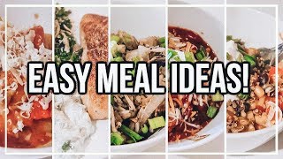 EASY 1 PERSON MEAL IDEAS! | Healthy Recipes for 1 Person