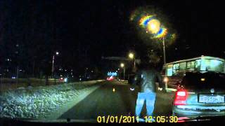 19.01.13 Маршрутчик подставляла Ярославль