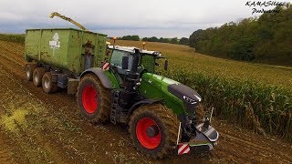 Mais 2019 : Fendt 1050 / Krone BIG X /Loonbedrijf Keulers/Pijls / JD 7430/4K DJI