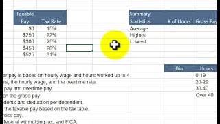 Excel 2013 - payroll