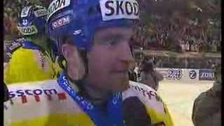 Spengler Cup 2004 (HCD - Prag) Finalspiel und Siegesfeier