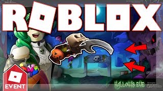 [EVENT 2018 ENDED!] How to get the SKELETON GRAPPLING HOOK! | Roblox Hallow's Eve: Sinister Swamp