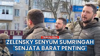 Zelensky Kunjungi Kherson Setelah Rusia Mundur: Senjata Barat Berperan Penting