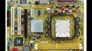 Ремонт материнской платы Asus M2V-MX. Две неисправности