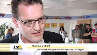 Für eine bewußte Ernährung - Rotary-Club und Schreinerinnung spendieren Küche