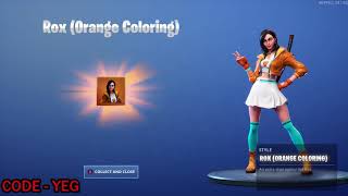 *NEW* UNLOCKING ROX "Orange Clothing" Outfit on Fortnite Battle Royale Season 9