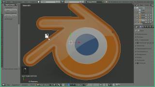 Как создать логотип в Blender