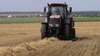 тюкование соломы в Беларуси 2017