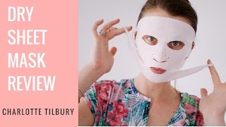 Dry Sheet Mask from Charlotte Tilbury review and test  | SocialBeautify