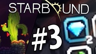 Прохождение Starbound (v.Upbeat Giraffe) #3 - Полет на новую планету и АЛМАЗЫ!!!!