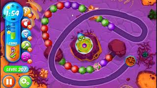 Marble Woka Woka Level 207 - NO BOOSTERS ? | SKILLGAMING ✔️