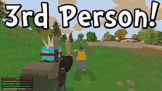 UNTURNED 3.0 3rd Person View! Advantage or Not?! (Gameplay / Walkthrough)