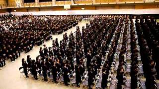 熊本高校卒業式　2011年3月　No.1