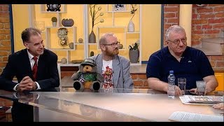 Oficir KFOR-a u emisiji / Albanci mafijasi i CIA - Dobro jutro Srbijo - (TV Happy 20.06.2018)