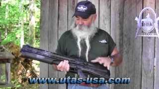 Shooting the UTAS UTS-15 12 Gauge Bullpup Pump-Action Fighting Shotgun - Gunblast.com