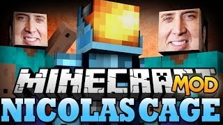 Minecraft: Nicolas Cage Mod (what a meme)