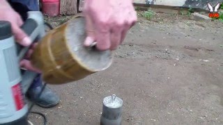 Простой якорь для надувной лодки