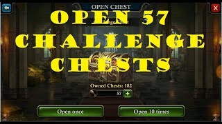 King of Avalon: Open 57 challenge chests - great!!!!!!