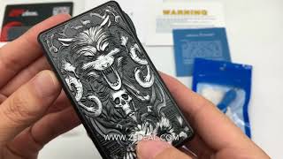 [2Fdeal]Authentic HCigar Magic 18650 BF Squonk Mechanical Mod Kit w/8ml Bottle Maze v1.1 RDA