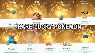 OMG! The luckiest Lucky Pokemon trading! How to save stardust & boost candy on rare pokemon?