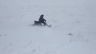 Мотобуксировщик с лыжным модулем Тофалар 500 (толкач)
