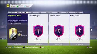 FIFA 18 ARGENTINA V BRAZIL SBC CHEAPEST SOLUTION! FIFA 18 PTG SQUAD BUILDING CHALLENGE!