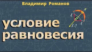 УСЛОВИЕ РАВНОВЕСИЯ ТЕЛ Пёрышкин физика 10 класс