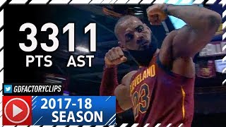 LeBron James Full Highlights vs Pacers (2017.11.01) - 33 Pts, 11 Ast, 6 Reb