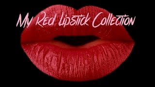 My Red Lipstick Collection