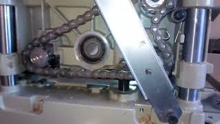 простые штуки - makita 2012NB ремонт натяжителя цепи.