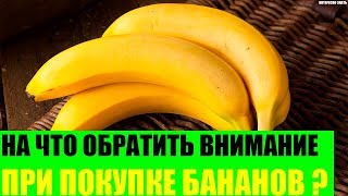 На что обратить внимание при покупке бананов?