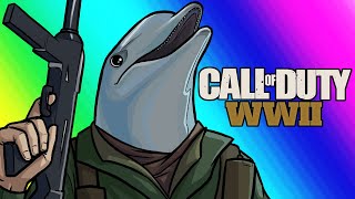 COD World War 2 Funny Moments - Silly Killcams and Drop Kill Attempts!