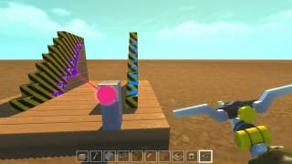 Туториал по игре Scrap Mechanic { Строим выдвижную лестницу }