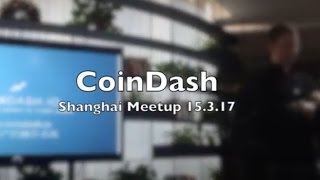 CoinDash Shanghai meetup