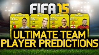FIFA 15 ULTIMATE TEAM PLAYER PREDICTIONS! RONALDO, REUS, ROONEY & INIESTA! FUT 15!