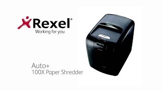 Уникальный шредер Rexel Auto 100+