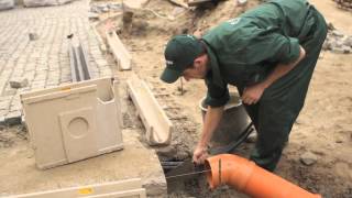 Монтаж систем поверхностного водоотвода