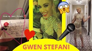 Gwen Stefani backstage on her Las Vegas Residency Show ??