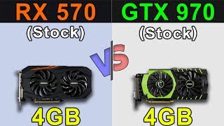 RX 570 (4GB) VS GTX 970 (4GB) | Ryzen 5 2600 | New Games Benchmarks