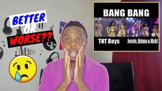 TNT Boys VS Jessie J. Ariana Grande & Nicki Minaj | Bang Bang (Compare) [Reaction]?