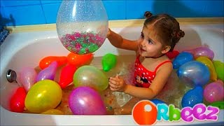 ❤ Лопаем Шарики c Орбиз Водой с Сюрпризами ❤  Bursting balloons Orbeez and look for surprises